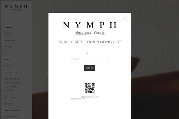 Raw theme site design template sample