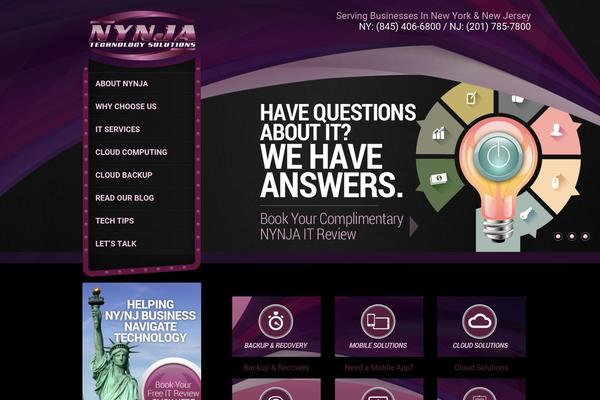 nynja.com site used Nynja
