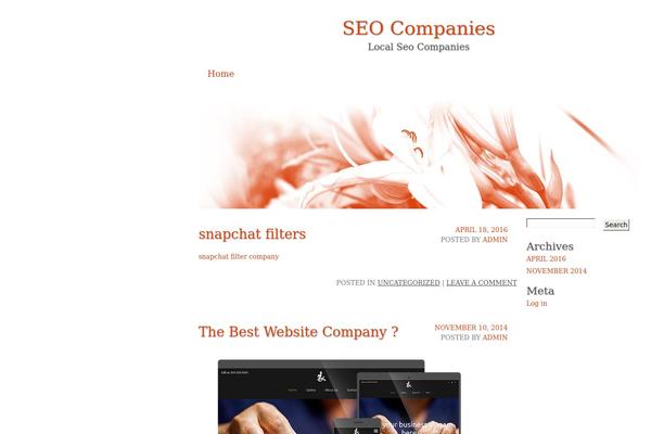 Lagom theme site design template sample