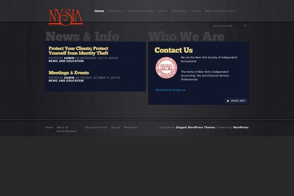 Event theme site design template sample