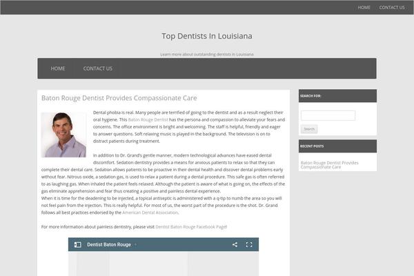 Utopia theme site design template sample