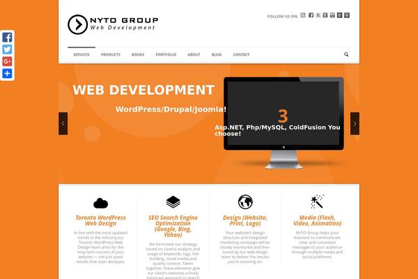 Phoenix theme site design template sample