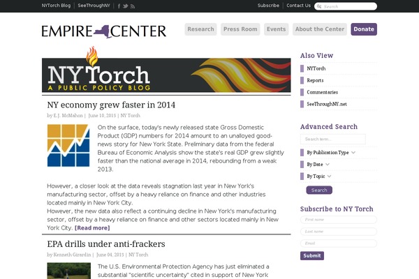nytorch.com site used Empirecenter