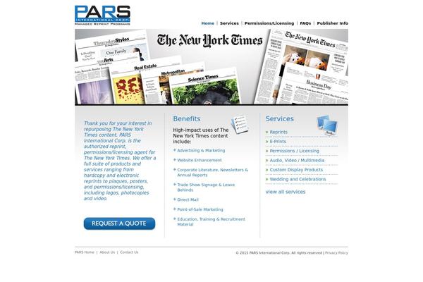 Microsite theme site design template sample