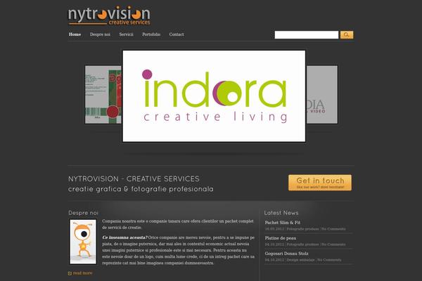 Levitation theme site design template sample