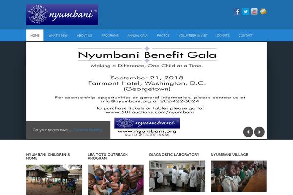 nyumbani.org site used Outreach Pro
