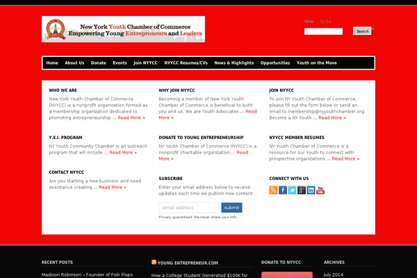 nyycc.org site used WP-Bold  1.0.8