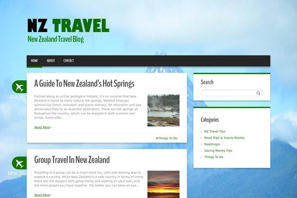 Duena theme site design template sample