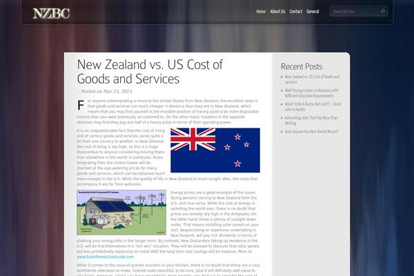 InStyle theme site design template sample
