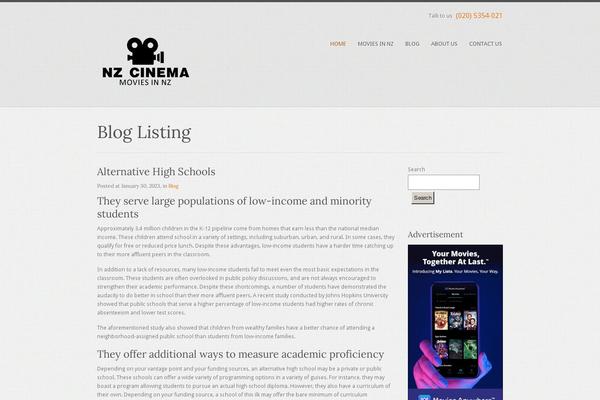 nzcinema.co.nz site used Businesstwo