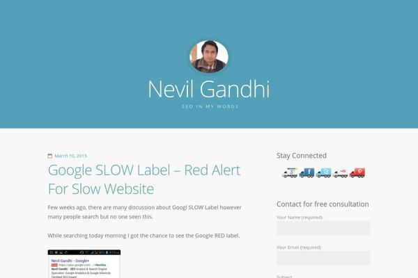 Highwind theme site design template sample