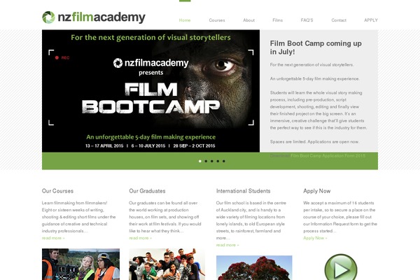 nzfilmacademy.com site used Nzfa