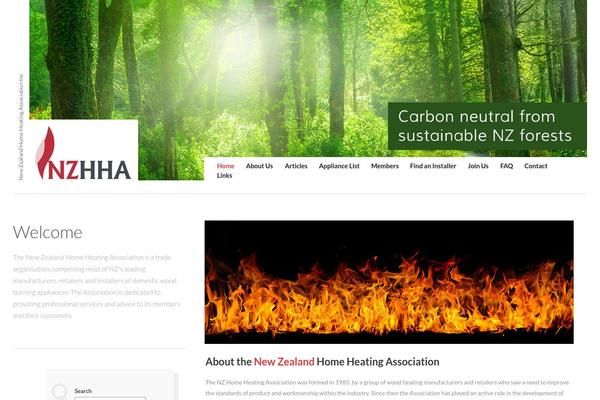 Thine theme site design template sample