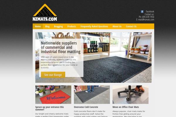 nzmats.co.nz site used Responsive