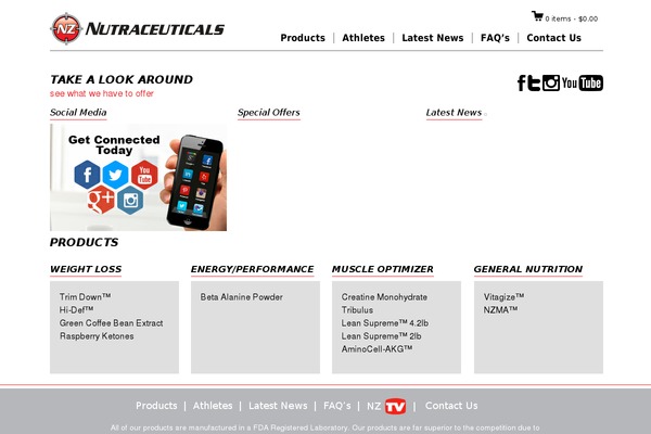 Merchant theme site design template sample