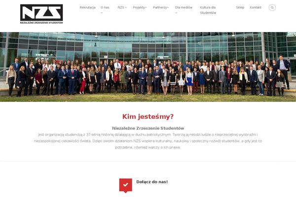 Site using WordPress Team Manager plugin