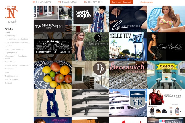 Skylab theme site design template sample
