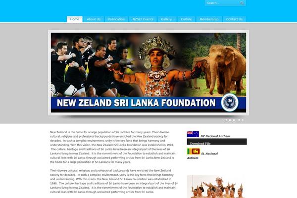 PureVISION theme site design template sample