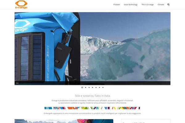 Infinite theme site design template sample