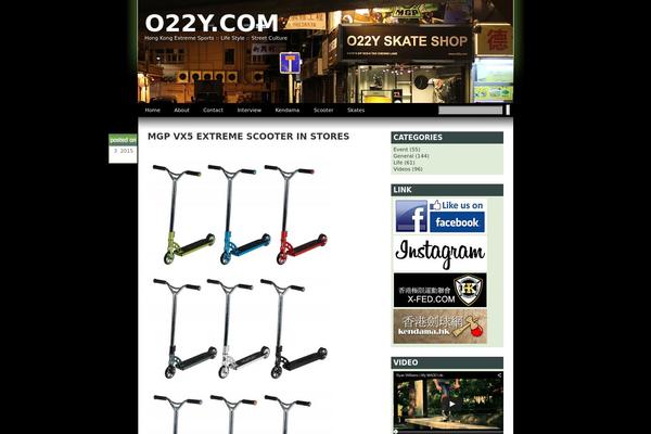 o22y.com site used Generic-design