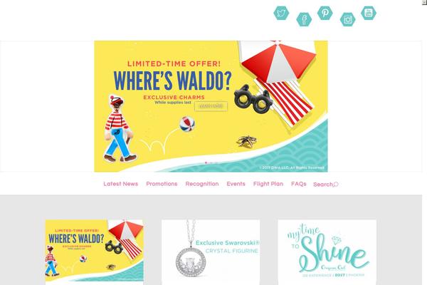 iRibbon theme site design template sample