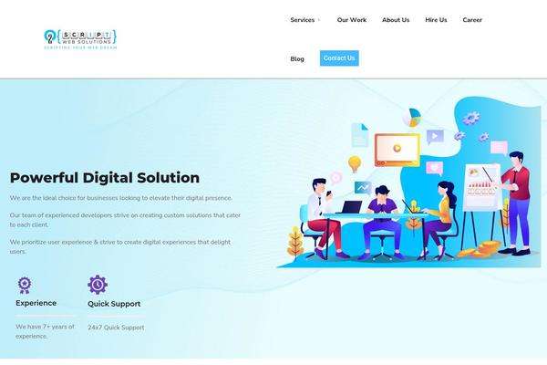 Site using Pro-elements plugin