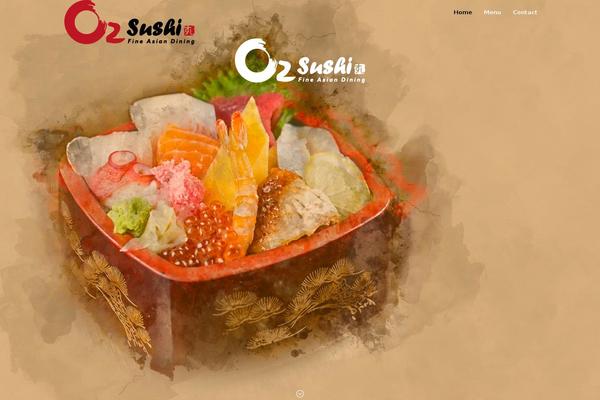 o2sushi.com site used Wp_mustache5-v1.5