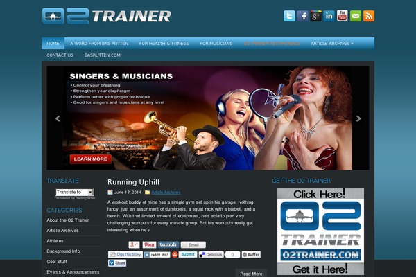 o2trainerblog.com site used Inpress Child Theme
