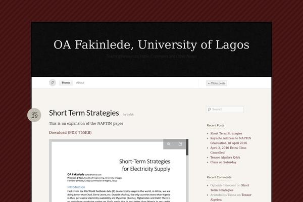 Quintus theme site design template sample