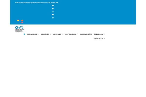 oafifoundation.com site used Ngo-child