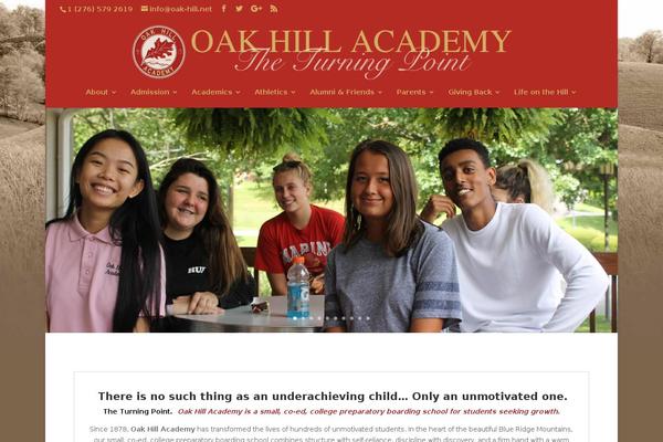 oak-hill.net site used Oak-hill-theme