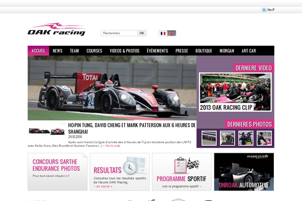 oak-racing.com site used Oak-racing