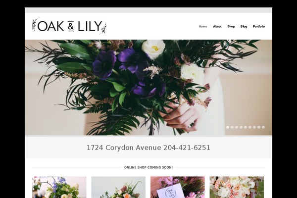 oakandlily.ca site used Gather