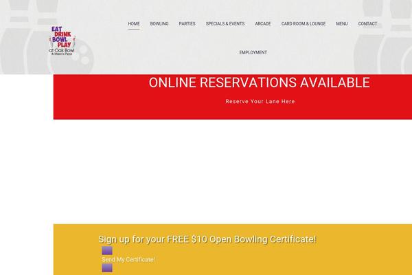 Bowl-wp theme site design template sample