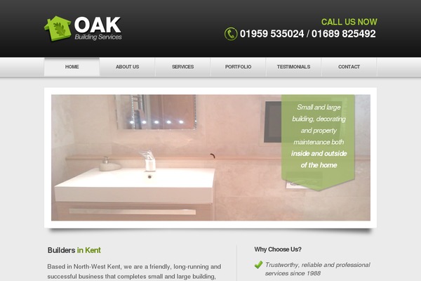 Default theme site design template sample