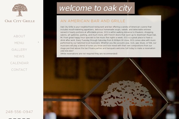 oakcitygrille.com site used Traffic