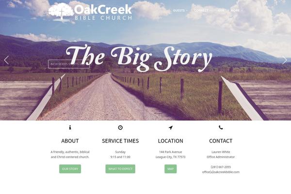 One theme site design template sample