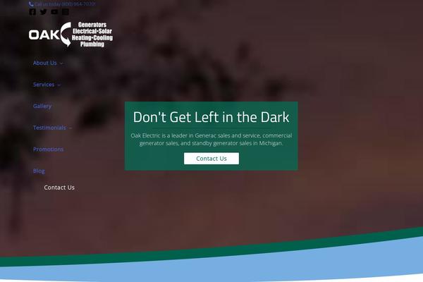 oakelectric.com site used Bm-builder