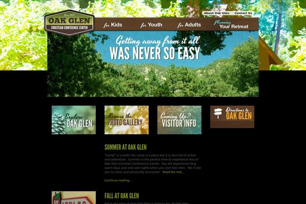 oakglen.org site used Oakglen