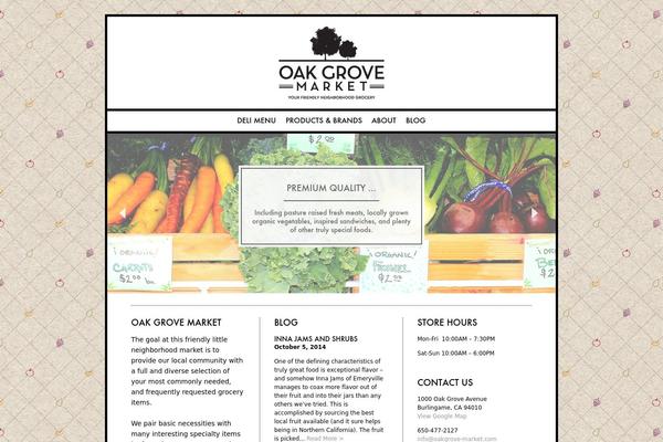 oakgrove-market.com site used Oakgrovemarket