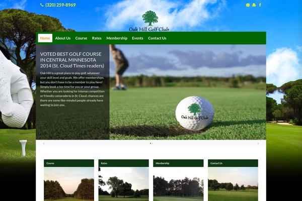 oakhillgolfclub.com site used Oak-hill