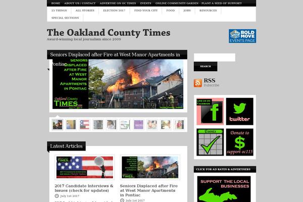 Site using NOAA Weather plugin