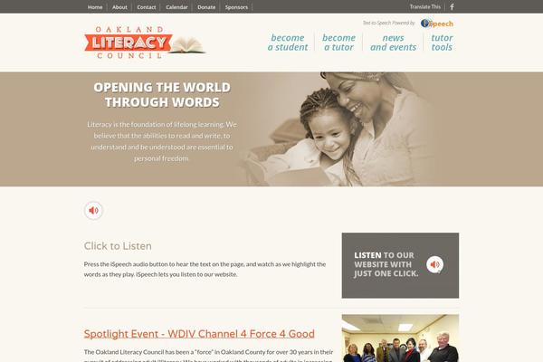 oaklandliteracy.com site used Olc