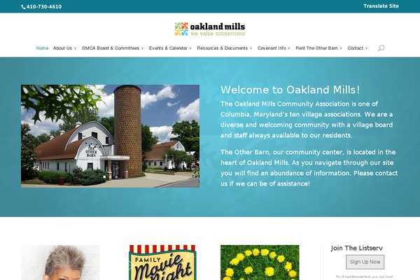 Site using Easy Table plugin