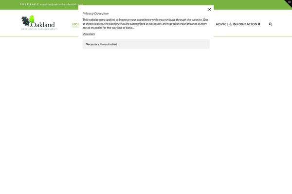 Site using Cornerstone plugin