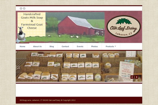 Organic Shop theme site design template sample