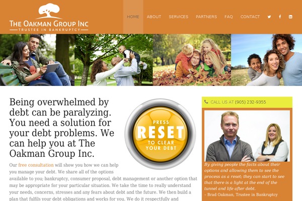 oakmangroup.com site used Oakman