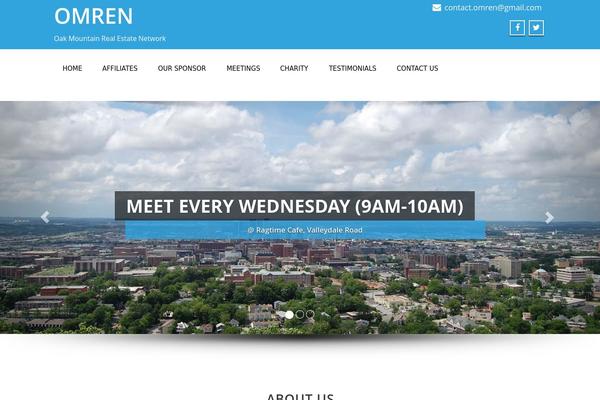 Enigma theme site design template sample