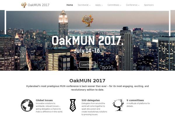Enlightenment theme site design template sample