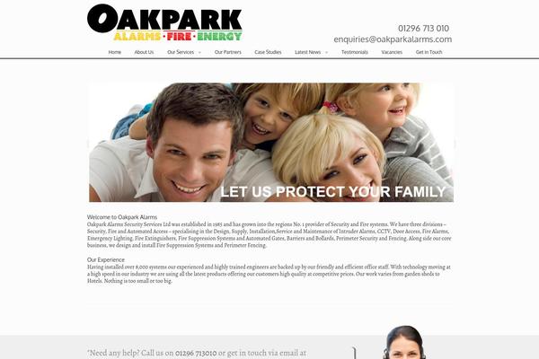 oakparkalarms.com site used Oakpark